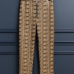Snake Print Pants